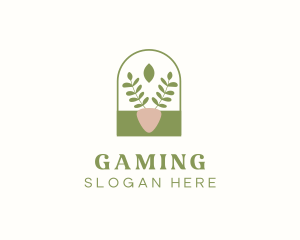 Gardening - Organic Plant Gardening logo design