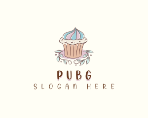 Sweet Dessert Cupcake  Logo