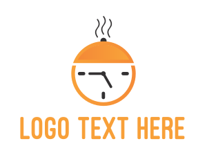 Orange Orange - Food Timer Clock logo design