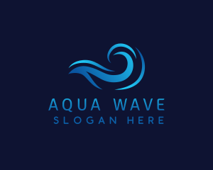 Air Wind Wave logo design