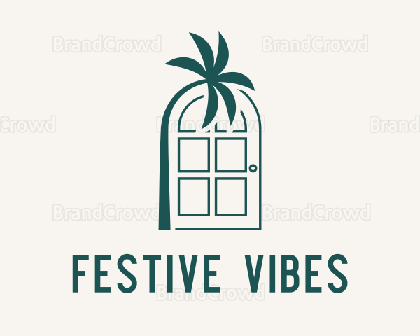 Palm Tree Door Logo