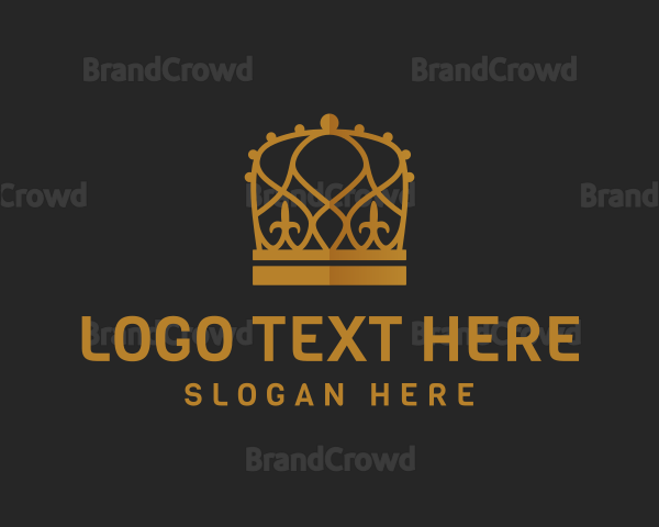 Gold Coronet Crown Logo