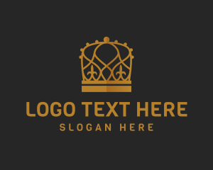 Gold Coronet Crown Logo