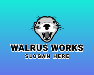 Walrus - Seal Wildlife Conservation logo design