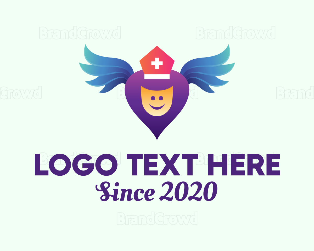 Medical Healthcare Angel Logo | BrandCrowd Logo Maker