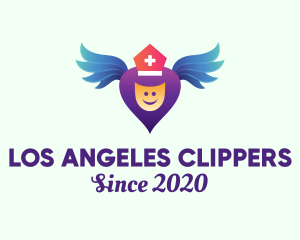 Medical Healthcare Angel logo design