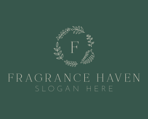 Organic Leaf Foliage logo design