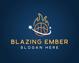 Fiery - Fiery Sports Basketball logo design