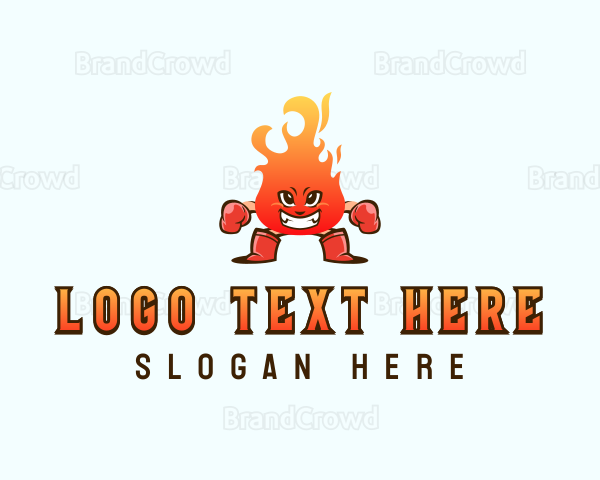 Hot Fire Boxing Logo