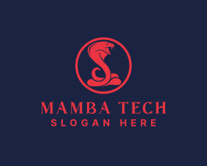 Mamba - Viper Snake Cobra logo design