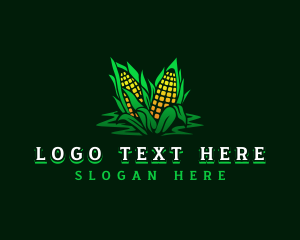 Rootcrop - Organic Corn Agriculture logo design