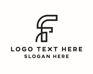 Legal - Architecture Construction Letter F logo design