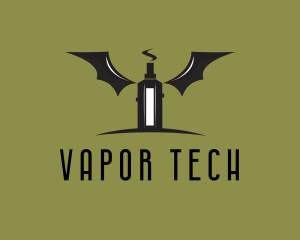 Vapor - Vape Bat Wings logo design