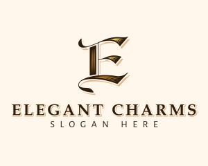 Elegant Antique Company logo design