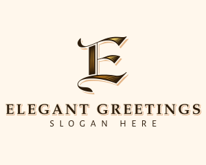 Elegant Antique Company logo design