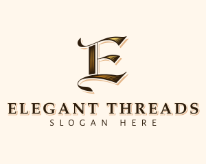 Elegant Antique Company logo design