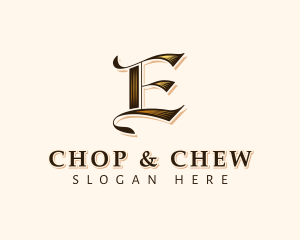 Barbershop - Elegant Antique Company logo design