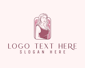 Hairdresser - Feminine Beauty Woman logo design