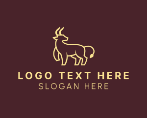 Ox - Bull Horn Ranch logo design