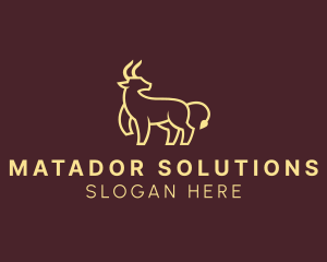 Matador - Bull Horn Ranch logo design