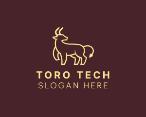 Toro - Bull Horn Ranch logo design