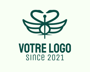 Environment Friendly - Green Swan Veterinary logo design