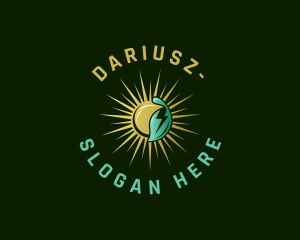 Heat - Natural Energy Solar Sun logo design
