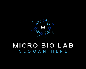 Biology Dots Laboratory logo design