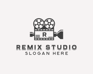 Film Reel Media logo design