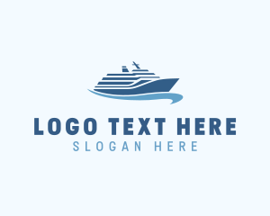 Ferry - Ship Ferry Transport logo design