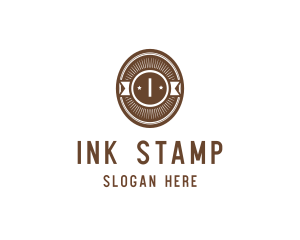 Antique Sunray Ribbon logo design