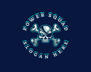 Pirate Skull Gaming logo design