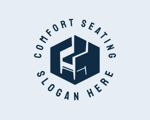 Furniture Home Chair logo design