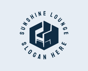 Furniture Home Chair logo design