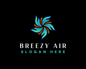 Air Cool Ventilation logo design