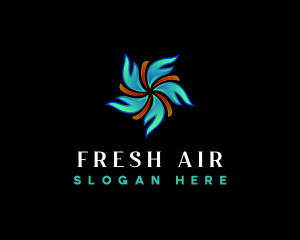 Air Cool Ventilation logo design