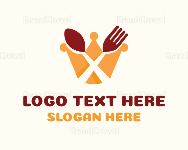 spoon and fork restaurant logo
