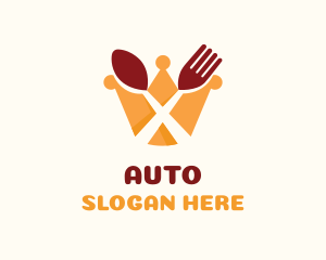 Crown Restaurant Spoon & Fork Logo
