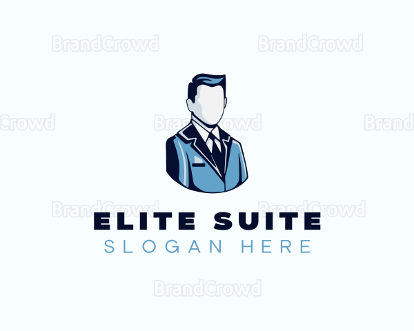 Male Executive Consultant Logo