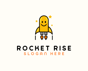 Happy Rocket Daycare logo design