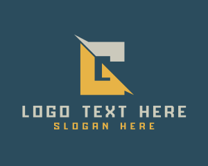 Lightning - Industrial Generic Letter G logo design
