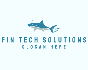 Ocean Shark Aquarium  logo design