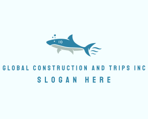 Aquatic - Ocean Shark Aquarium logo design