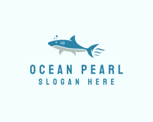 Ocean Shark Aquarium  logo design