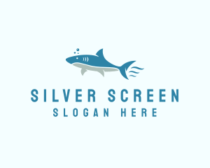 Diving - Ocean Shark Aquarium logo design