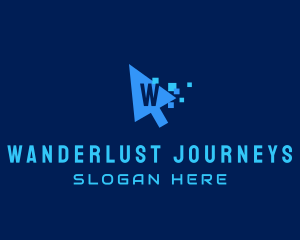 Www - Digital Web Cursor logo design