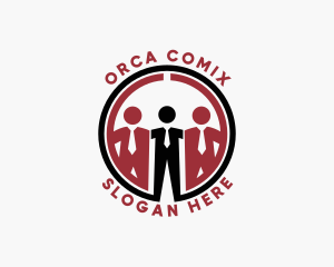 Human - Corporate Job Organization logo design