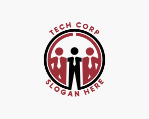 Corporation - Corporate Job Organization logo design