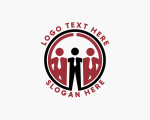 Recruitment - Corporate Job Organization logo design