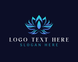 Flower - Flower Lotus Yoga logo design
